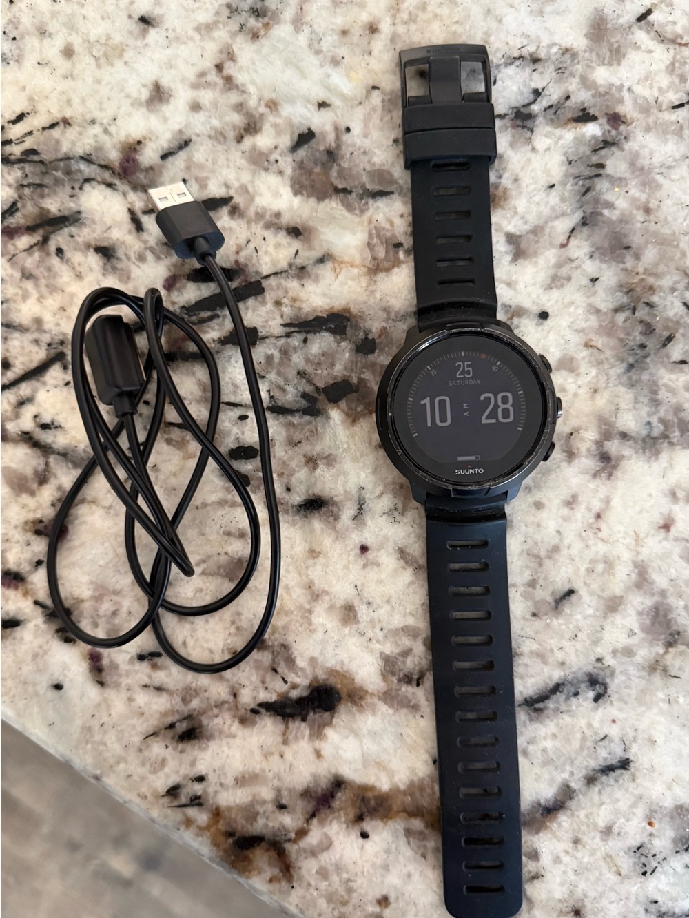 SUUNTO D5 Black Dive Sport Watch with Charger